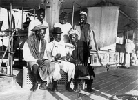N.G.S. (GV) (Persian Gulf 1909-14) 1915 Trio. A.B. HMS SPHINX (Anti-Slave Patroller) RARE & SUPERB