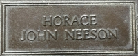 AN EMOTIVE “1st Day Battle of Loos” CASUALTY 1914-15 Trio & Plaque. 3834. Pte Horace J. Neeson. 10th Bn. HIGHLAND LIGHT INFANTRY. Killed in Action 25th September 1915.