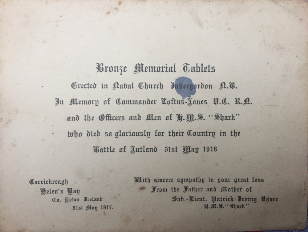 A RARE & UNIQUELY COMPLETE, BATTLE OF JUTLAND  "VICTORIA CROSS ACTION" CASUALTY 1914-15 STAR TRIO, PLAQUE, SCROLL & PAPERS. J.25008. Ord Smn W.T. WEBB. R.N. HMS SHARK. K.I.A. JUTLAND