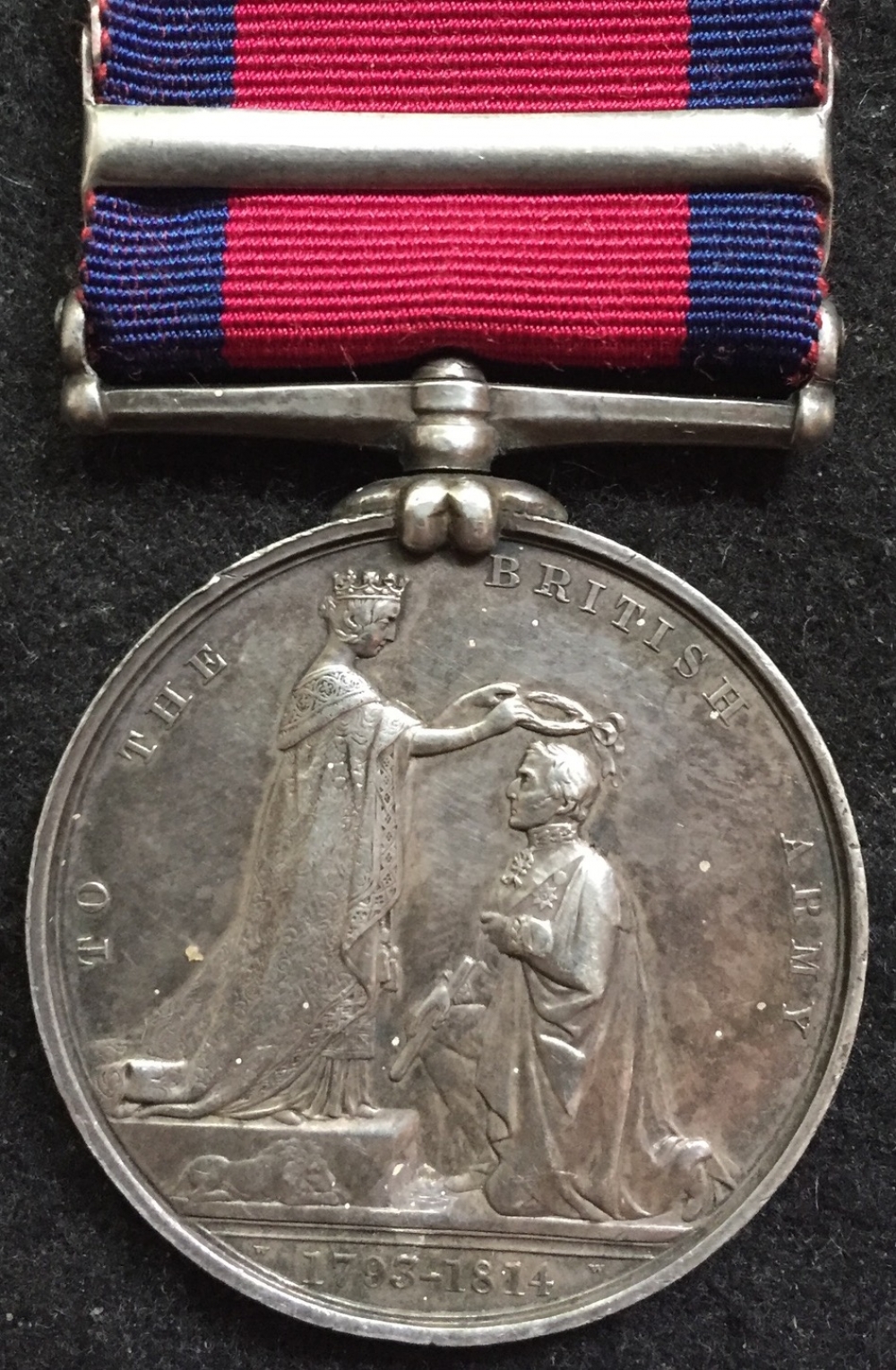 AN EXCEPTIONAL & VERY RARE SEVEN CLASP OFFICER