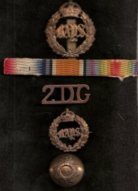 1914 Star & Bar Trio (2nd Dragoon Guards)