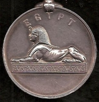 EGYPT MEDAL ï¿½SUAKIN 1885ï¿½ & KHEDIVEï¿½S STAR 1884-86. (20th Hussars)