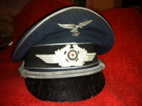 LUFTWAFFE OFFICER´S VISOR CAP (Circa 1940)