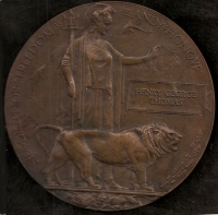 WWI Pair, Cap badge, S.W.B. & War Service Badges (TANK CORPS) & Friends Death Plaque (also TANKS !)