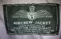 R.A.F. (M.O.D./AIRCREW JACKET) LARGE & 100% BRAND NEW. ´Ex-Aviation Leathercraft R.A.F. Contract´