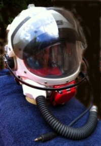 A ´SUPER RARE´  TAYLOR ´PRESSURE HELMET´ (R.A.F.) Late 1960´s. Lightnings, HIGH ALTITUDE.