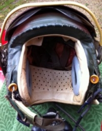 RAF. Flying Helmet (Mk2)´COLD WAR´ TYPE.  Oxygen Mask & Electrics. Standard Combat Kit 1960´s & 1970´s