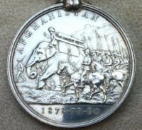 AFGANSITAN MEDAL (AHMED KHEL) (KANDAHA)  & KABUL TO KANDAHAR STAR. 2/60TH FOOT