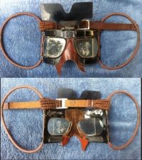 Battle of Britain (A Complete Fighter Rig) Flying Helmet, Goggles & Oxygen Mask (RARE & SUPERB)