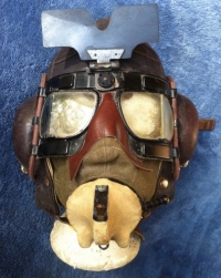 Battle of Britain (A Complete Fighter Rig) Flying Helmet, Goggles & Oxygen Mask (RARE & SUPERB)