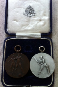 (Father)CHINA 1900, 1914-15 Trio & Plaque. (Son) Silver War Medal. World War II Medals (6) & LSGC GV.