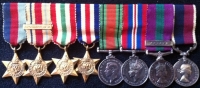 A World War II, Malaya GSM & LSGC Group of Eight. RAF