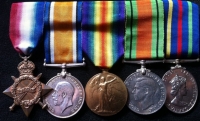1914-15 Trio. RNAS & RNVR, (Motor Boat Res)  Defence Medal, Civil Defence LSGC (QEII)