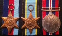 A Remarkable Father & Son Assembly, Great War & WW2.
1914 Star & Bar ( P.O.W.) 1/R.W. Fus,Trio, Defence Medal & Police (Specials) Medal & (Son) RAF 