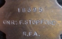 A Superb DISTINGUISHED CONDUCT MEDAL (Somme) MILITARY MEDAL "DOUBLE GALLANTRY" & 1914-15 Trio. To:18395. Gnr. FRED STOPFORD.