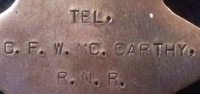 An Excellent 1914- 1915 R.N.R & MERCANTILE MARINE GROUP OF FOURTo: WIRELESS TELEGRAPHER. CHARLES F. V. MC. CARTHY.