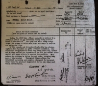 A SUPER "8th ARMY" (DESERT RATS) "BATTLE CITATION" MILITARY CROSS (1943) Group of Six.To: Lt R.E. RUSSELL.8th ROYAL FUSILIERS (City of London Regt) Lt Russell took on the Germans in Tunisia in a terrific fire fight. 