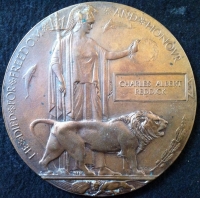 An Emotive 1914-15 Trio & Plaque. To: 3469. Pte. C.A.REDDICK. 7th Btn  EAST KENT REGt. Died 25th August 1918 of Viral Meningitis from wounds received in Action in France. 