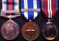 A Scarce ARMY AIR CORPS, AFGHANISTAN, NATO & DIAMOND JUBILEE Group of Three. To: Air Trooper. D.J. PERCIVAL. AAC. 25220288. Complete in original boxes. Mint & Unworn.