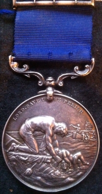 A MOST IMPORTANT 'LIVERPOOL SHIPWRECK & HUMANE SOCIETY's SILVER MEDAL' To: CAPt JAMES PRICE. SS 