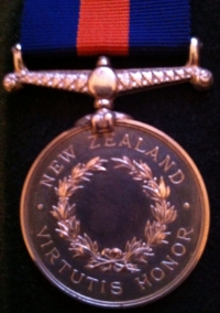 NEW ZEALAND MEDAL (Undated) To: 2096. W.H. PICKERING. 65th ( 2nd Yorks, North Riding ) REGT.(COURT MARSHALLED 4 TIMES) With Rare Service Papers and medal roll. Born in RIPON Yorkshire. Medal is practically MINT STATE ! 