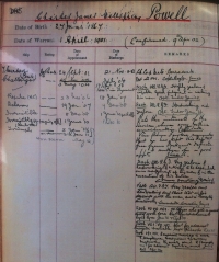 An Unusual QSA & 1914-15 Trio. To: Carpenter & Shipwright Lieutenant. CHARLES JAMES WELLSPRING POWELL . R.N. With service record & an original uniformed photograph in officers uniform. HMS BARRACOUTA etc.