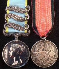 A MAGNIFICENT CRIMEA MEDAL. A NEW & 