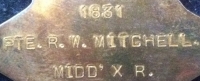 An Exceptional "DOUBLE CASUALTY" (Brothers) with Two 1914-15 Star Trios & Two Plaques.1832 Pte-2/Lt R.W.P. MITCHELL.16th Middlesex Regt & 4448.Pte.S.MITCHELL.1/7th Middlesex Regt.
KIA & DOW 10/10/1917 & 13/10/1916