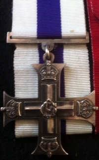 A good MILITARY CROSS & 1914-15 Star Trio & M.I.D. To:Pte- 2nd Lt C.R. THOMPSON. (Star: 3283 Pte, Duke of Lanc