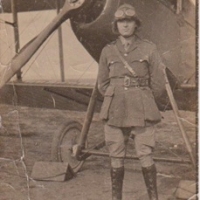 A RARE & MOST COLLECTABLE ROYAL FLYING CORPS PLAQUE.To: Cpl. Robert S. Collins (Royal Eng,) & 2/Lt. 2 Sqd R.F.C. (Pilot). From Carlisle. Killed 9th March 1918. MIC gives K.I.A. (Killed on an operational sortie)