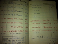 A MAGNIFICENT "PATHFINDER" (MASTER BOMBER) LANCASTER FLT/ENGINEER. DISTINGUISHED FLYING MEDAL & Log Book (52 Incredible Sorties ) To:W/O A.S. Palmer. 97 & 635 Sqds. KILLED-IN-ACTION 20th April 1944 