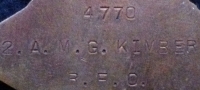 A SCARCE & DESIRABLE R.F.C. / R.A.F 1914-15 Trio. " TWICE MENTIONED IN DESPATCHES" . To: 4770. 2AM / 1AC. G. KIMBER. 
(Previously a Motor Repairer from Aston, Warwickshire ) To France 26th June 1915. 