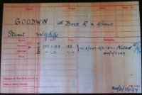 A VERY RARE & EMOTIVE "LONSDALE PALS"  CASUALTY "MILITARY CROSS & PAIR" To: 2/Lt STUART WYCLIFFE GOODWIN. 11th BORDER REGT. KILLED-IN-ACTION 31/3/1918 (Age 19) "Magnificent Hand to Hand Combat Citation"