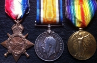 A SCARCE ROYAL NAVAL AIR SERVICE 1914-15 TRIO. To: F.7631. A.M.1. / P.O. A. BOLTON R.N.A.S. Medals Mint on Original Ribbons. With Full Service Papers. 