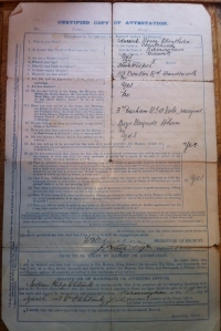 AN EXCITING 1st JULY 1916 "FIRST DAY OF THE SOMME" Military Medal & 1914-1915 Trio. To: 1921 Sgt E. H. Blanthorn.1/1st South Midland Field Ambulance, R.A.M.C. (Seriously wounded 2nd July losing his right eye due to a shell burst.) 

