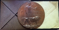 A Superb Great War “CASUALTY MILITARY MEDAL” & 2nd AWARD BAR with PAIR  & PLAQUE. To: Pte 53617 Peter Ferguson 1/ Royal Scots Fusiliers. KILLED IN ACTION.”Beugny near Bapaum”  27th Sept 1918. From Braco, Perth.