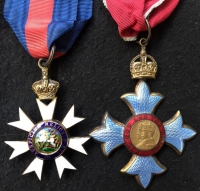 A Superb C.M.G. & C.B.E  with "Double Battle Citation" (3rd Ypres) Military Cross & Bar. WW1 Pair, Defence & Coronation Medal 1953. Pte - 2/Lt T.W. DEEVES. 1/15th London