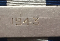 A RARE "SINGLE" 2nd AWARD CLASP (1943) To; DISTINGUISHED SERVICE CROSS (GIV) ...When you want one of these they are totally unobtainable. 