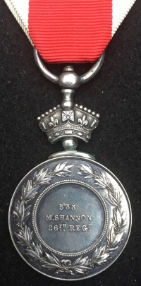 ABYSSINIA MEDAL. 533. H. SHANNON 26th Regt. EF 
The Cameronians, 1st Bn Scottish Rifles. 
WITH FULL SERVICE & DISCHARGE PAPERS.