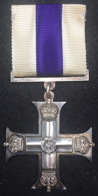 A fully attributed MILITARY CROSS cased single. Won, 9th NOVEMBER 1918, & one of the very last M.C.s of the Great War. To: Pte / 2nd Lt, EDGAR A. JAMES, Monmouthshire Regt. Lancashire Fusiliers & 13th East Lancashire Regiment.
