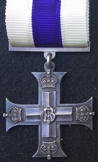 An Exceptional "Casualty" MILITARY CROSS & 1914-15 Trio. 
To: 2/Lt  W. R. Morgan, 1st South Wales Borderers, who went out alone to rescue a wounded man whilst under machine gun and bomb fire. KILLED IN ACTION 2nd April 1916.