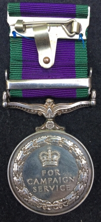 AN INCREDIBLY RARE "GENERAL SERVICE MEDAL 1962-2007"
Clasp "LEBANON" To: 24470196. LCPL. A. BEALE. R.SIGNALS.
Only 700 clasps issued, and rarely ever seen.
 A "Must Have" Medal of the Highest Rarity.