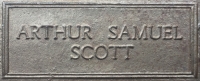 A RARE EARLY CAVALRY ENTRANT. D-5150 Cpl ARTHUR SAMUEL SCOTT, "C" Sqd, 6th Dragoon Guards (Carabiniers) 1914 Star & Bar Trio, Plaque & medal boxes & two uniformed pictures. KILLED IN ACTION 24th July 1915.