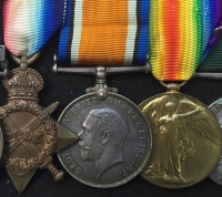 A Unique South African Group of Six. QSA, East Surrey (4th Vols), NATAL REBELLION (1906),Durban L.I.  1914-15 TRIO, (1st Inf, & S.A. Field Telephone & Postal Corps),COLONIAL AUXILIARY L. S. MEDAL. 1st S.A. Inf (D.L.I.)