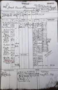 AN INTERESTING "BRUNNING BROTHERS" R.N. & R.F.R. ASSEMBLY of 1914-15 (R.N) Trio with LSGC & 1914-15 (R.F.R) Trio "Torpedoed" in HMS CLACTON by U-73 "Blue Max" Submarine Ace, Gustav Sieb, 3rd August 1916. 