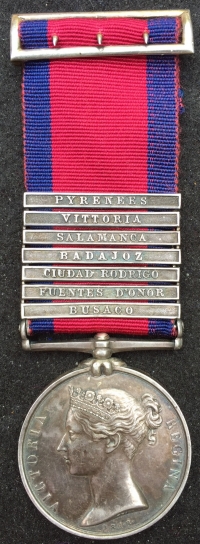 AN EXCEPTIONAL & VERY RARE SEVEN CLASP OFFICER