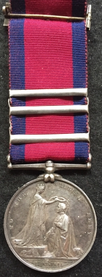 AN EXCEPTIONAL & VERY RARE SEVEN CLASP OFFICER