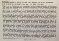 A HALIFAX, (NAV) "NIGHT-FIGHTER ATTACK" TRIPLE CREW AWARD & REMARKABLE "IMMEDIATE" DISTINGUISHED FLYING MEDAL (1943) AIRCREW EUROPE, GROUP OF FIVE To:1678404.Sgt H.G.FOSTER, 76 Sqd.
