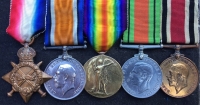 AN HISTORICALLY IMPORTANT 1914-15 Trio, Defence (Home Guard) & 