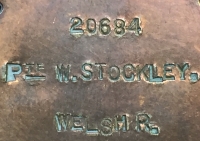 AN IMPORTANT TWO BROTHERS 1915 STAR TRIO & PLAQUE ASSEMBLY. Elder Brother KILLED IN ACTION. Younger Brother JOINED AT 15 & SENT HOME FROM FRANCE. 20683 & 20684 Pte T. & Pte W. STOCKLEY. 2/WELSH R.
